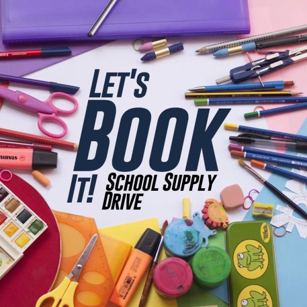 Let’s Book It: Hosting a School Supply Drive